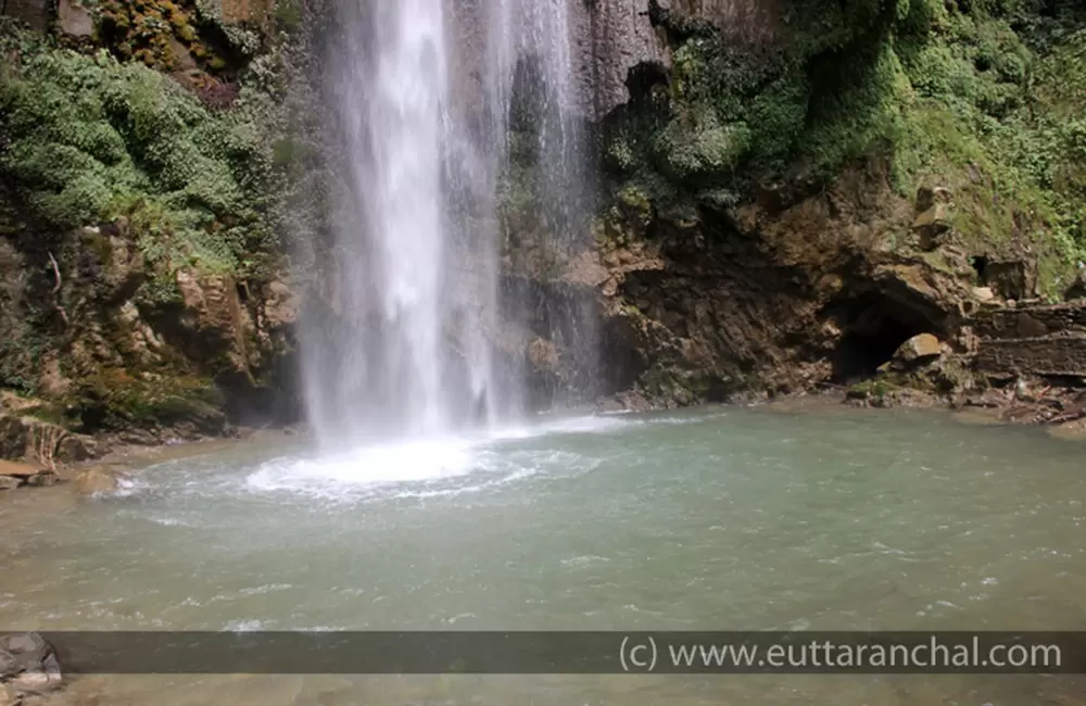 Tiger Falls near Chakrata. Pic: 