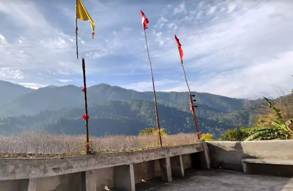 View from Umra Narayan Temple. Pic: 