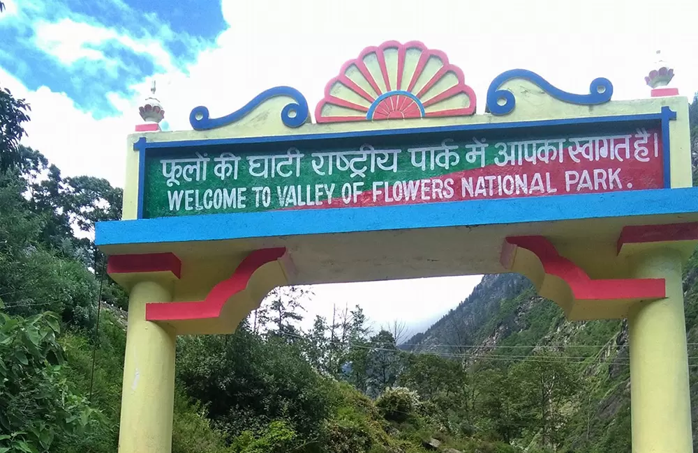 Welcome to Valley of Flowers National Park. Pic: Umendra Negi