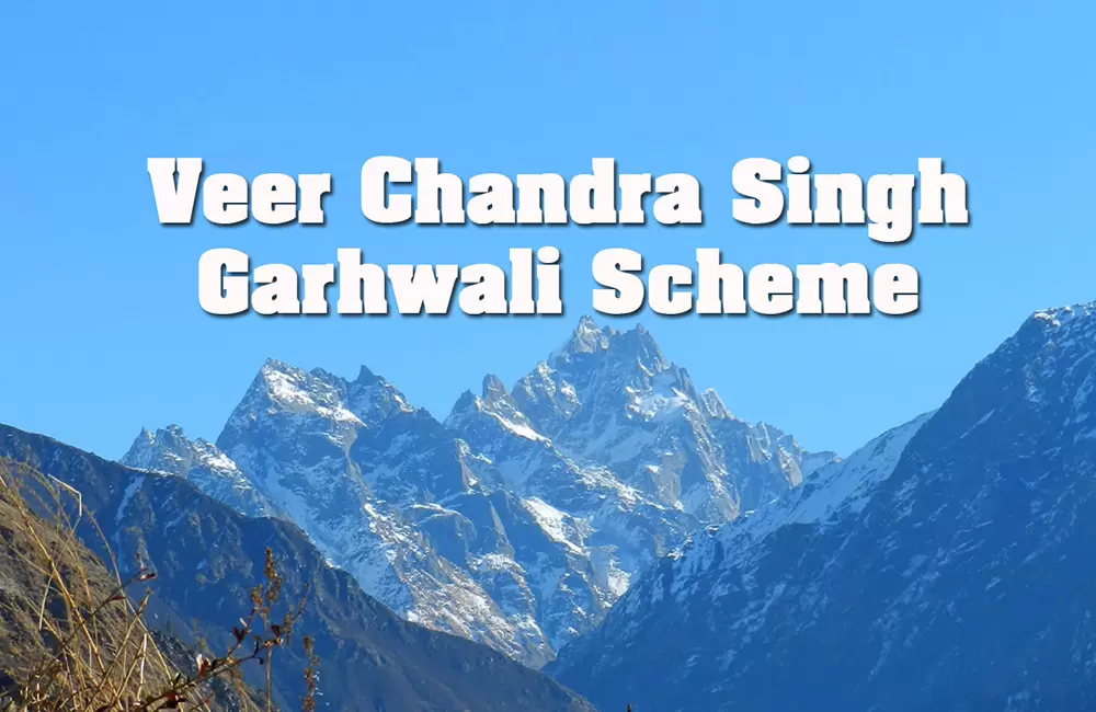 Veer Chandra Singh Garhwali Tourism Self Employment Scheme