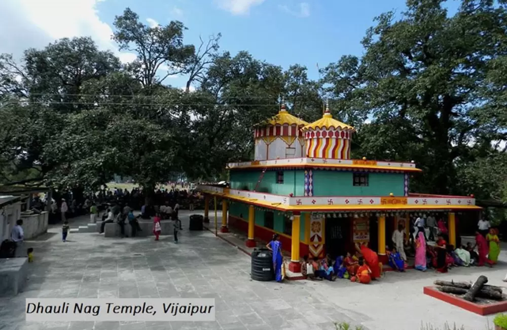 Famous Dhaulinag temple at Vijaypur Bageshwar. Pic: Wikimedia Commons