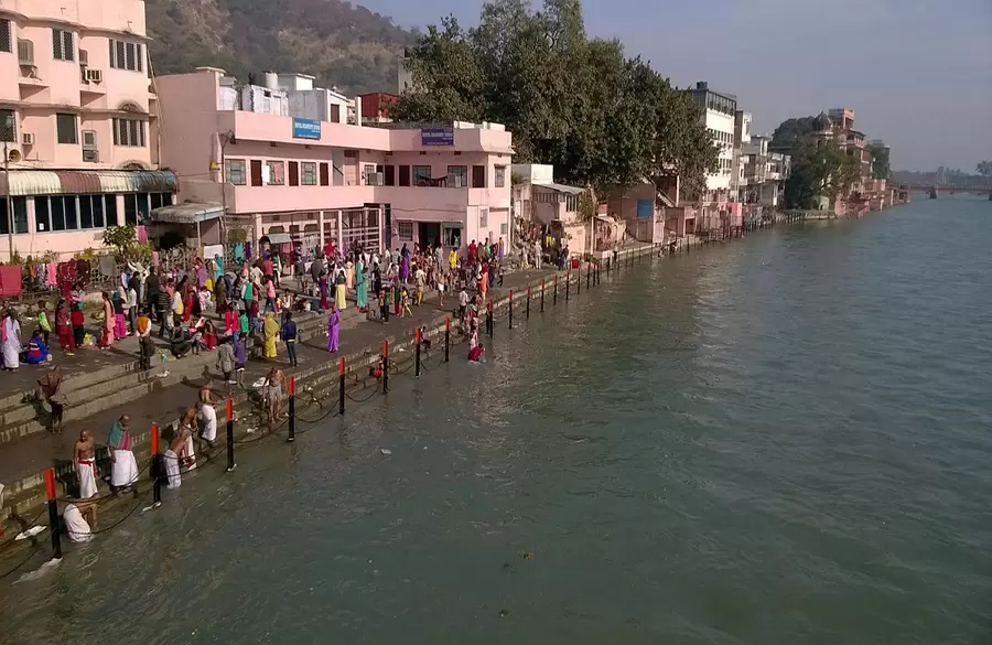 Vishnu Ghat Haridwar. Pic: Raja Muthuswamy