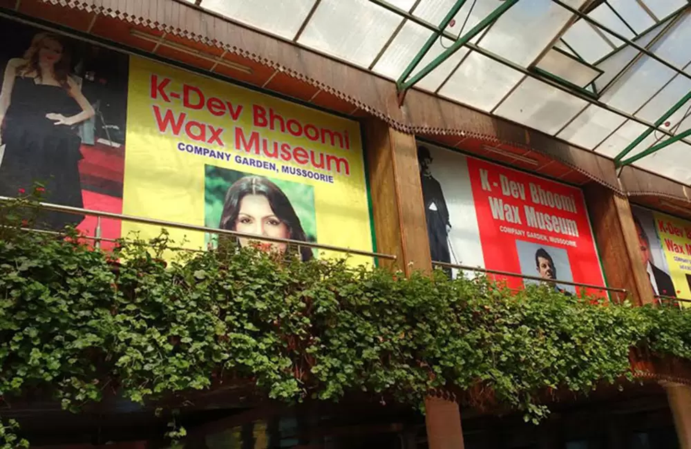 K Devbhumi Wax Museum at company garden Mussoorie. Pic: eUttaranchal.com