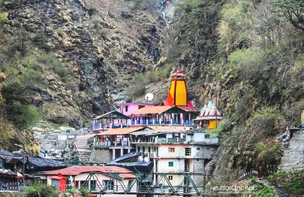 Ma Yamuna temple at Yamunotri Dham.
यमुनोत्री मंदिर, उत्तरकाशी |. Pic: Saurav Kukreti/facebook