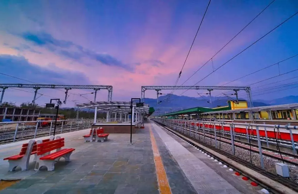 Yog Nagri Rishikesh Railway Station. Pic: 