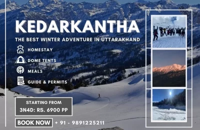 Kedarkantha Short Trek - 3 Nights Package