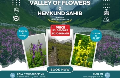 Valley of Flowers Luxury Trekking Package (ex-Joshimath)