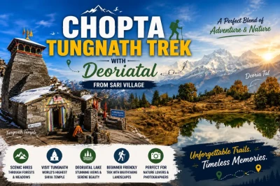 Chopta Tungnath with Deoriatal Trekking from Sari