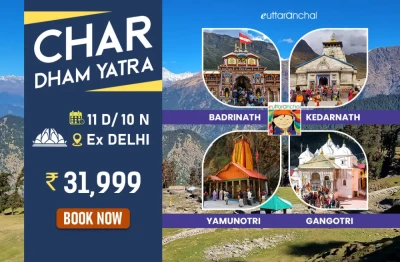 11 Days Chardham Package From Delhi