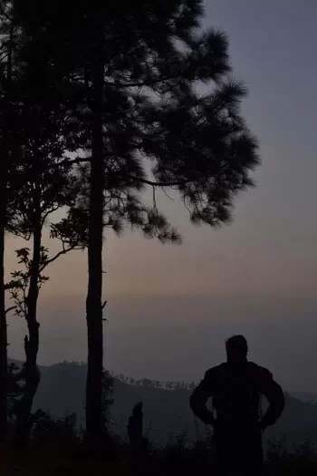 The Sunset in Abbott Mount