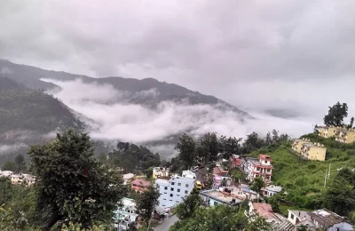 Clouds over Almora.