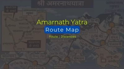 Amarnath Route Map