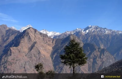 Mountains from Auli