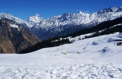 Nanda Devi Peak as seen from Auli