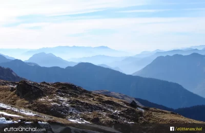 View from Gurson Bugyal, Auli