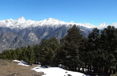Auli during spring