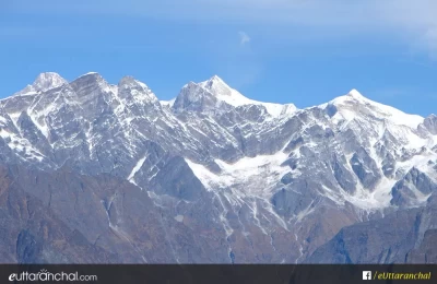 Various Himalayan Ranges seen from Auli