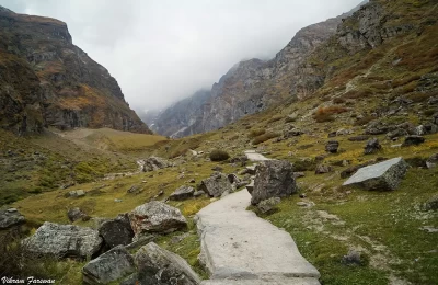 Way to Charan Paduka upwards Badrinath