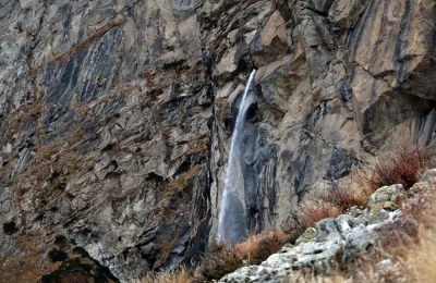 Vasudhara waterfalls near Badrinath.