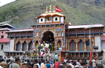 Badrinath temple, Uttarakhand.
