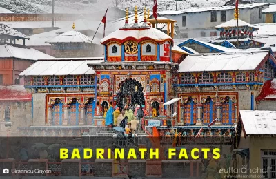 Badrinath Facts