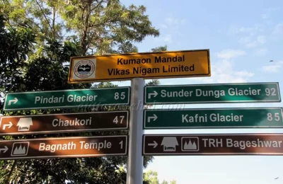 Directions from Bageshwar