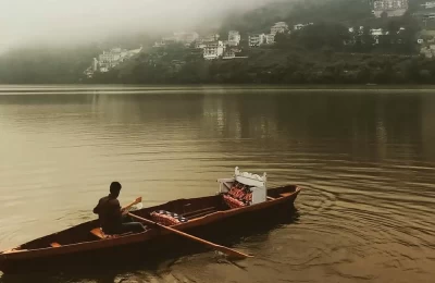 Bhimtal in monsoon