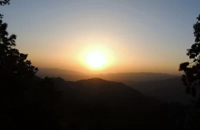 Sunrise at Binsar