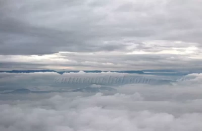 Clouds in the early hours of the morning at Binsar