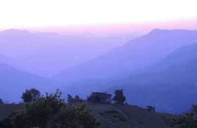 Binsar at dawn.