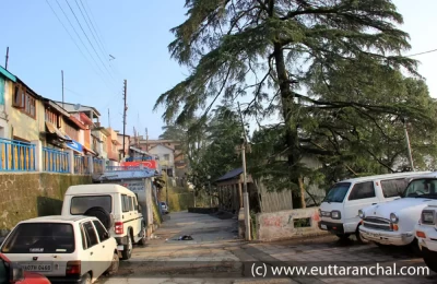 Parking area in Chakrata