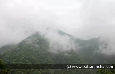 Clouds and Himalayas