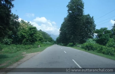 Road from Rishikesh to Chamba