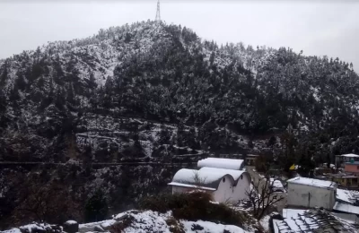 Chirbatia after snowfall