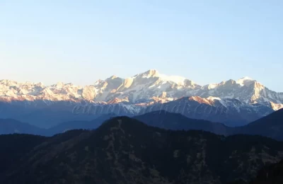 Himalayan view from Chopta