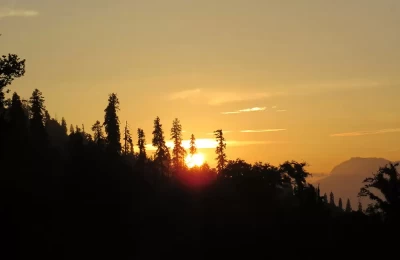 Sunset view from Chopta