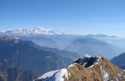 Himalayan view from Chandrashila