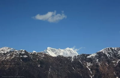 Chaukhamba peak as seen from Chopta