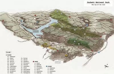 Corbett National Park Map