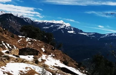 View from Sari Village - On the way to Deoriyatal