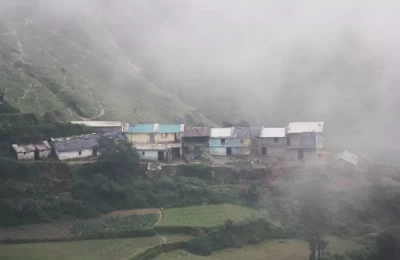 scenic village near Dhanaulti