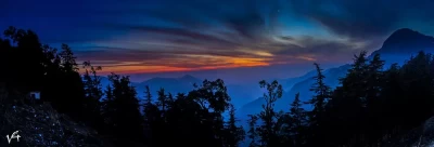 Dhanaulti at dusk