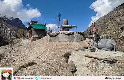 Shivling in Har ki Dun