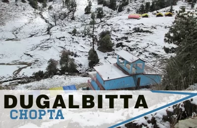 Mayadeep resort view at Dugalbitta, Chopta.