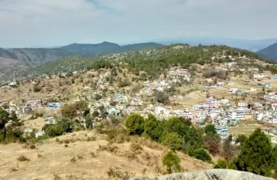 View of Dwarahat Town