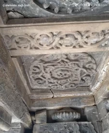 Stone work at Ek Hathiya Naula