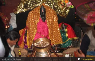 Goddess Kali at Haat Kalika Temple
