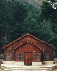 Forest rest house at Gangotri