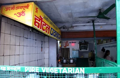 Famous restaurant just beside the Gaurikund Hot Water Spring