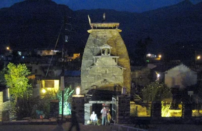 Gopinath Temple during evening in Gopeshwar